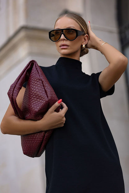 Ivon Daydress featured with accessories, portraying versatility for both casual and formal looks.