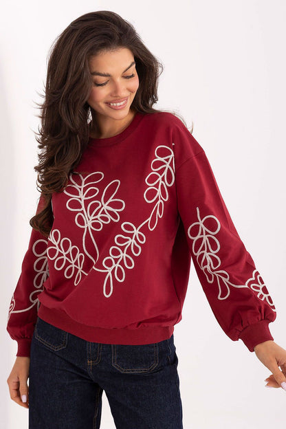 Women's Casual Sweatshirt by Relevance in a stylish and relaxed fit, ideal for both work and leisure, available in EU sizes.