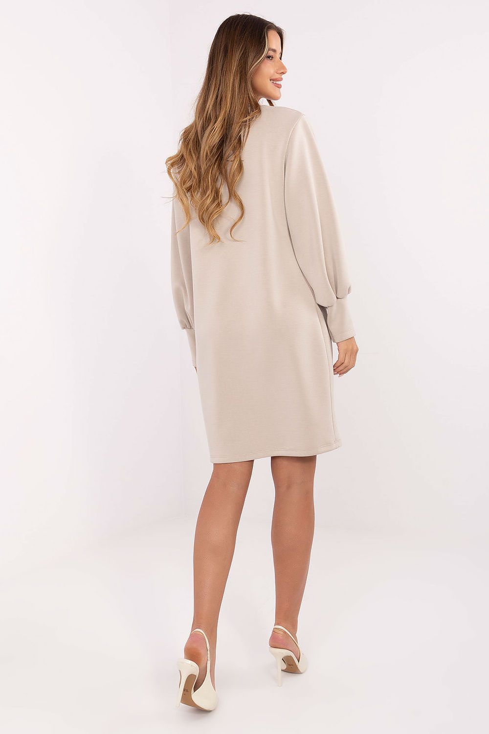 Soft visocse-blend sweatshirt dress in EU size 0 by Factory Price, perfect for stylish everyday urban outfits.