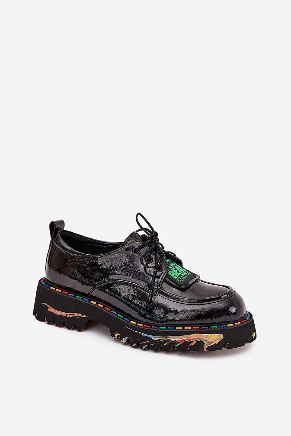 Stylish natural leather platform shoes for women by Step in style, featuring a modern lace-up design perfect for both casual and elegant outfits.