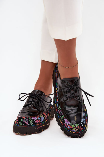 Chic and comfy Artiker Women's Natural Leather Floral Shoes, ideal for both casual and elegant outfits, presented by Step in Style.