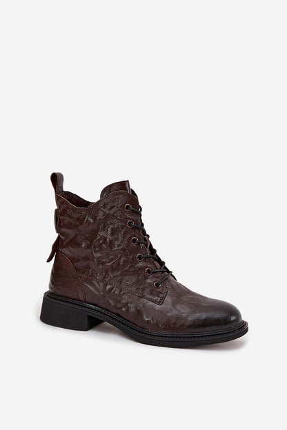 Elevate your style with Artiker Women's Ankle Boots featuring a luxurious natural leather finish, offered by Step in Style.