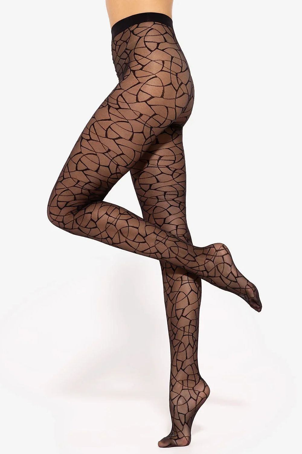 Stylish Gatta Mosaic 05 Women's Tights in various sizes, perfect for adding unique character and sophistication to any casual or formal setting.