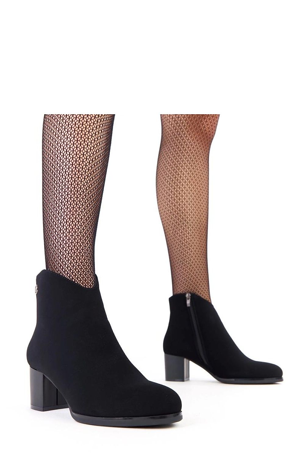 Sophisticated view of Solea Women's Classic Ankle Boots, showcasing almond-shaped toe and insulated design for stylish warmth.