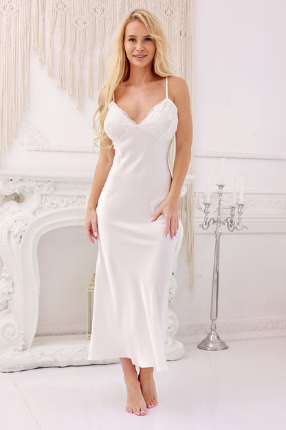 Stylish packaging of Kalimo satin slip dress suitable for gifting, featuring a large elegant box that adds a touch of luxury.