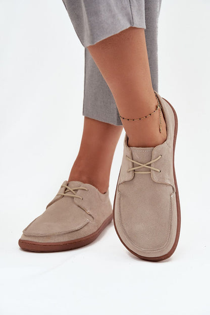 Versatile barefoot style shoes for women by Step in style, designed for both casual and elegant outfits, made from premium suede.