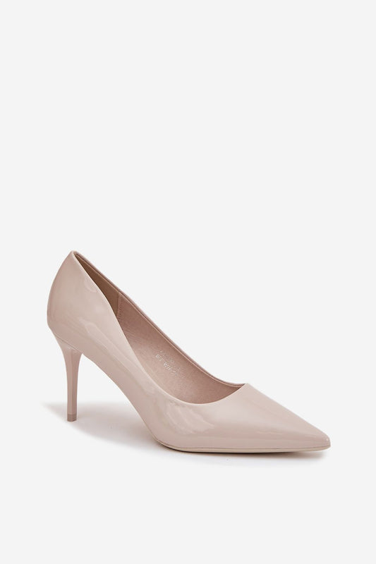 Chic eco-leather stilettos for women featuring a pointed toe and 8.5cm stiletto heel, designed for versatility and elegance by Step in Style.