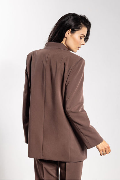 Timeless women's classic blazer by Awama, crafted for elegance with a comfortable fit, suitable for various outfits.