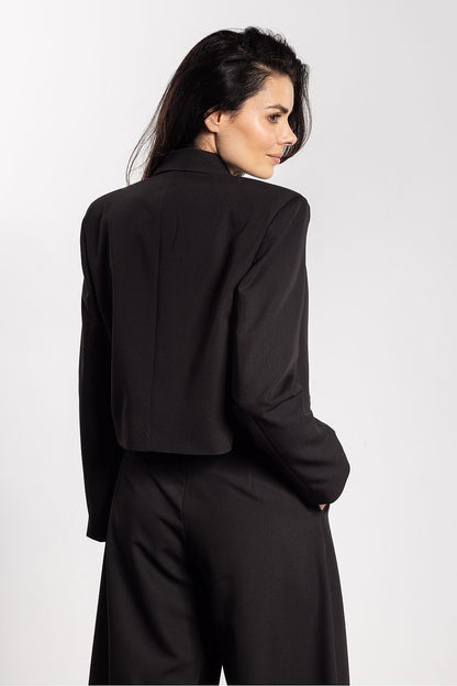 Luxurious Awama double-breasted jacket in versatile design, featuring professional look with straight shoulder line, ideal for modern fashion enthusiasts