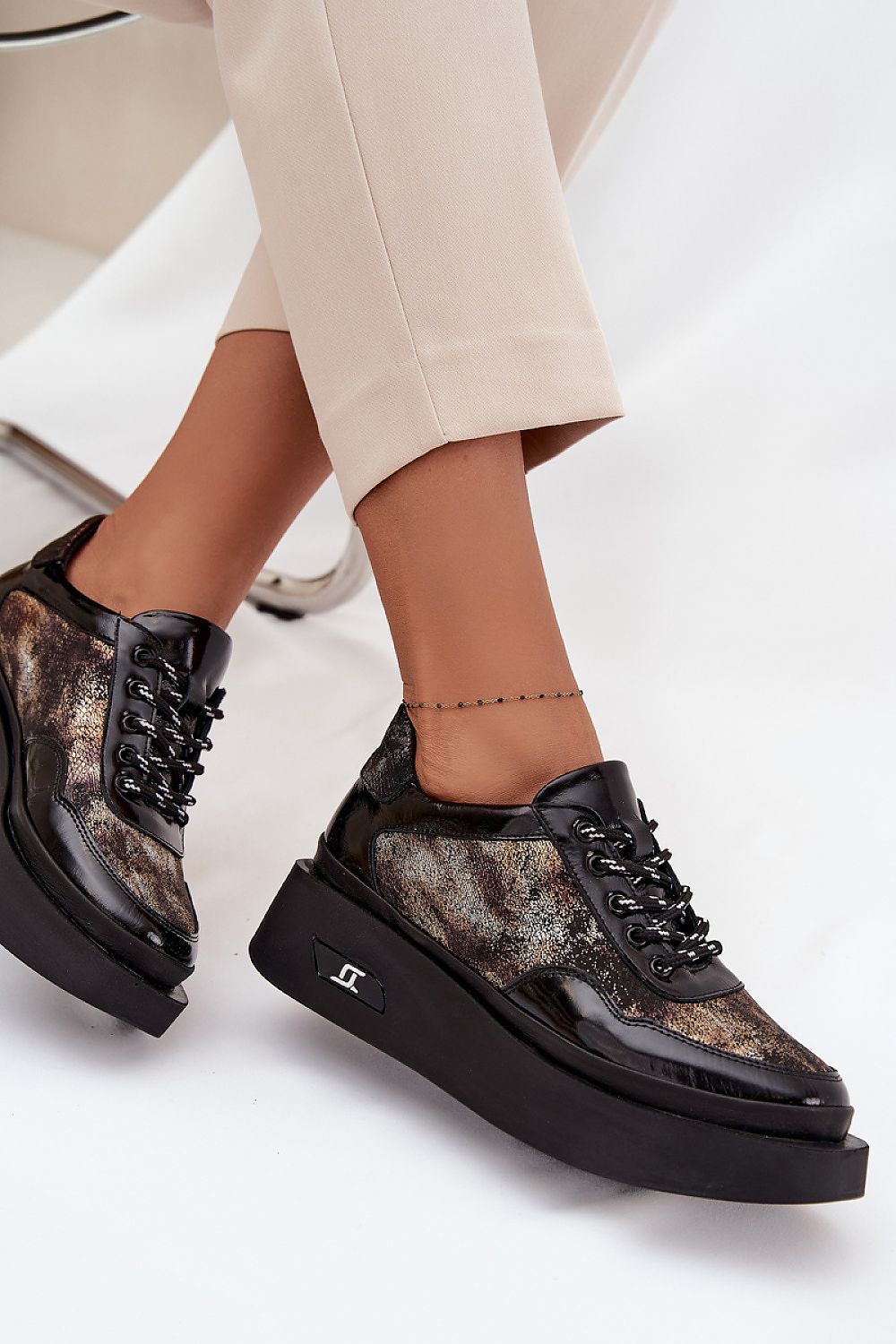 Detailed profile of Artiker stylish sports-style half shoes for women, reflecting modern elegance and comfort fit, designed by Step in Style.