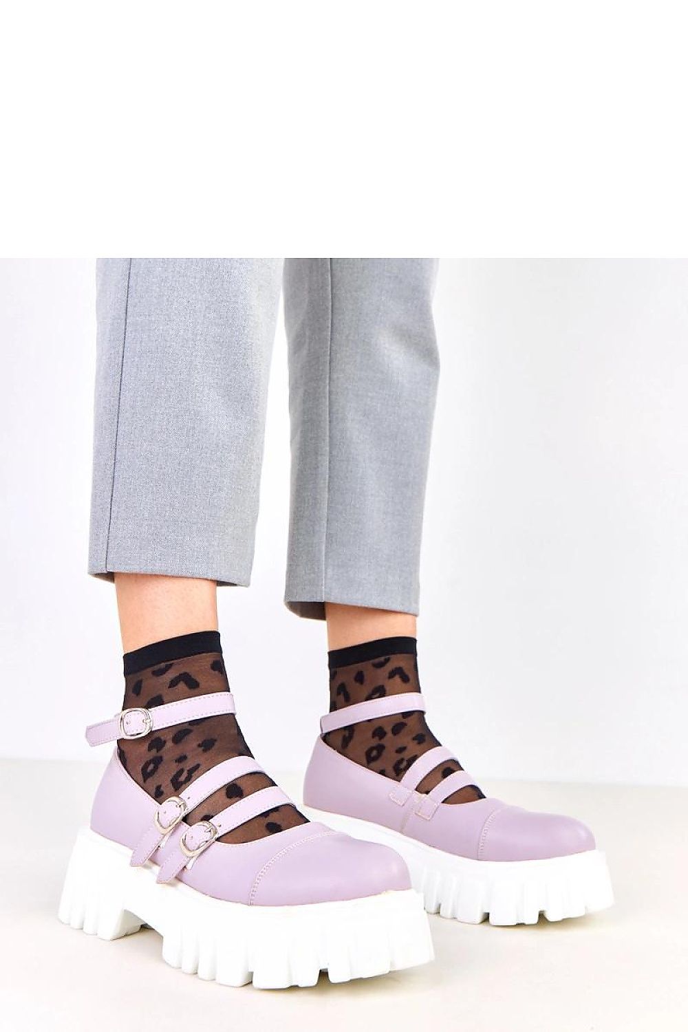 Solea Women's Eco Leather Half Shoes featuring a stylish square toe design and elegant 6 cm platform, adorned with chic buckles, perfect for a luxurious fashion statement.