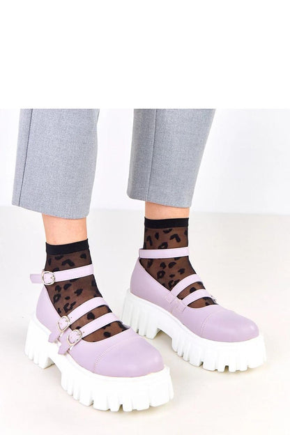 Solea Women's Eco Leather Half Shoes featuring stylish buckles and a 6 cm platform, perfect for a luxurious touch to any outfit.