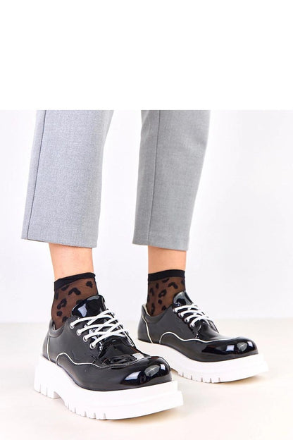 Elegant Solea Women's Polished Half Shoes with square toe design, featuring a 3.5 cm platform made from high-quality eco leather for a luxurious look.