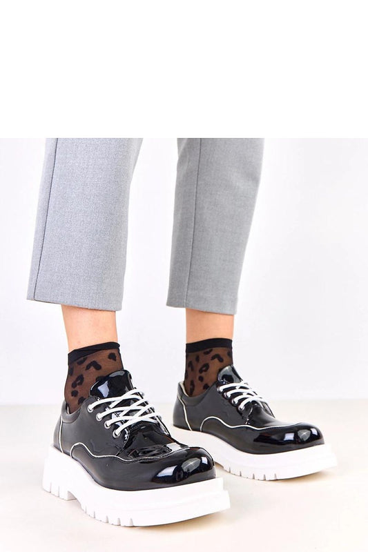 Elegant Solea Women's Polished Half Shoes with square toe design, featuring a 3.5 cm platform made from high-quality eco leather for a luxurious look.