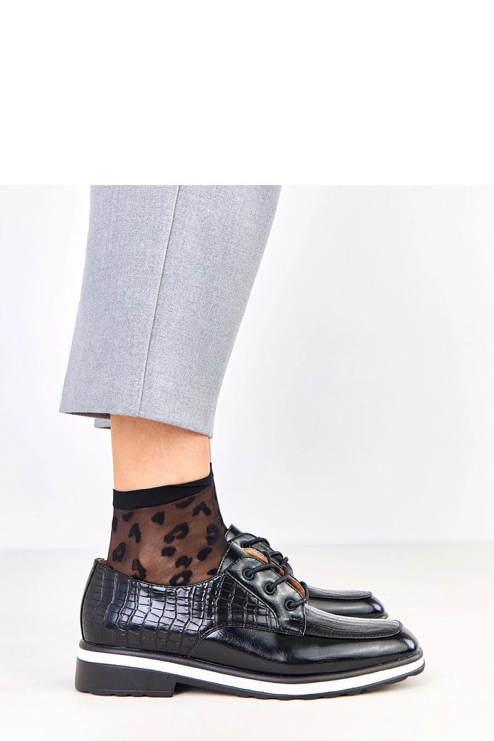 Solea Luxury Lace-Up Half Shoes showcased in various EU sizes, demonstrating their stylish design and comfortable fit for refined fashion.