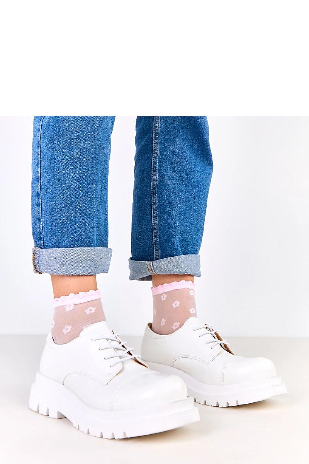 Solea Half Shoes in eco-leather featuring a stylish slip-on design with a chunky 5 cm platform, perfect for elegant casual wear.