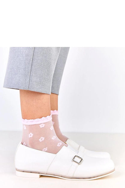 Versatile and chic eco-leather half shoes by Solea, designed with a unique decorative buckle, perfect for both casual and formal outfits.