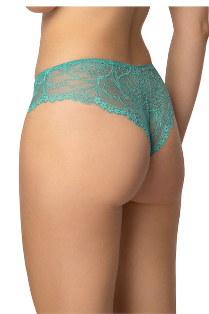 Eternal Brazilian Panties by Mat displayed elegantly, featuring a stylish raspberry colour that adds a pop of sophistication to any lingerie collection.