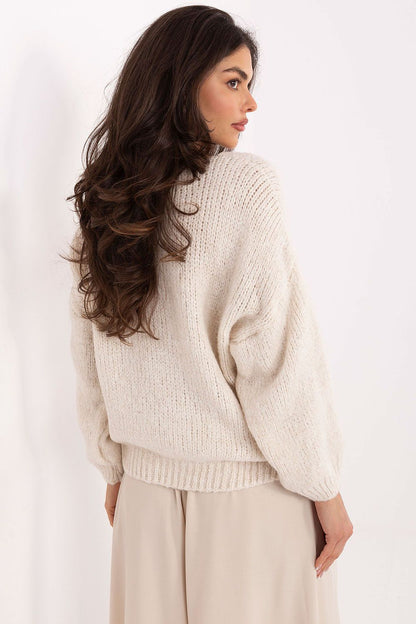 Elegant Italy Moda women's corset-style sweater in soft acrylic blend, perfect for casual chic styling, showcasing a feminine lacing detail.