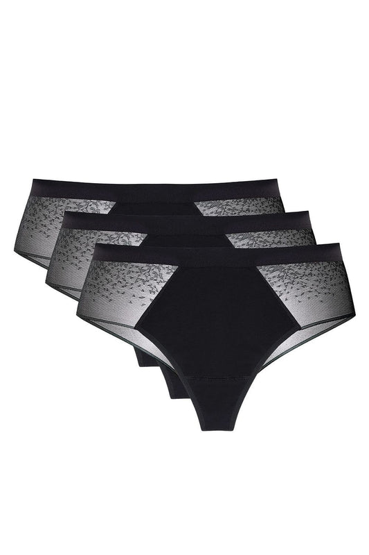 Gorteks luxury lace back cotton string panties in elegant design, showcasing comfort and style, perfect for everyday wear.