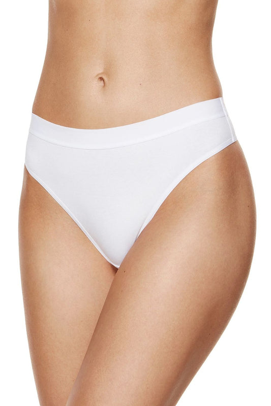 Stylish Gorteks cotton thongs in a luxurious three-pack, offering a comfortable and non-restrictive fit for everyday elegance.