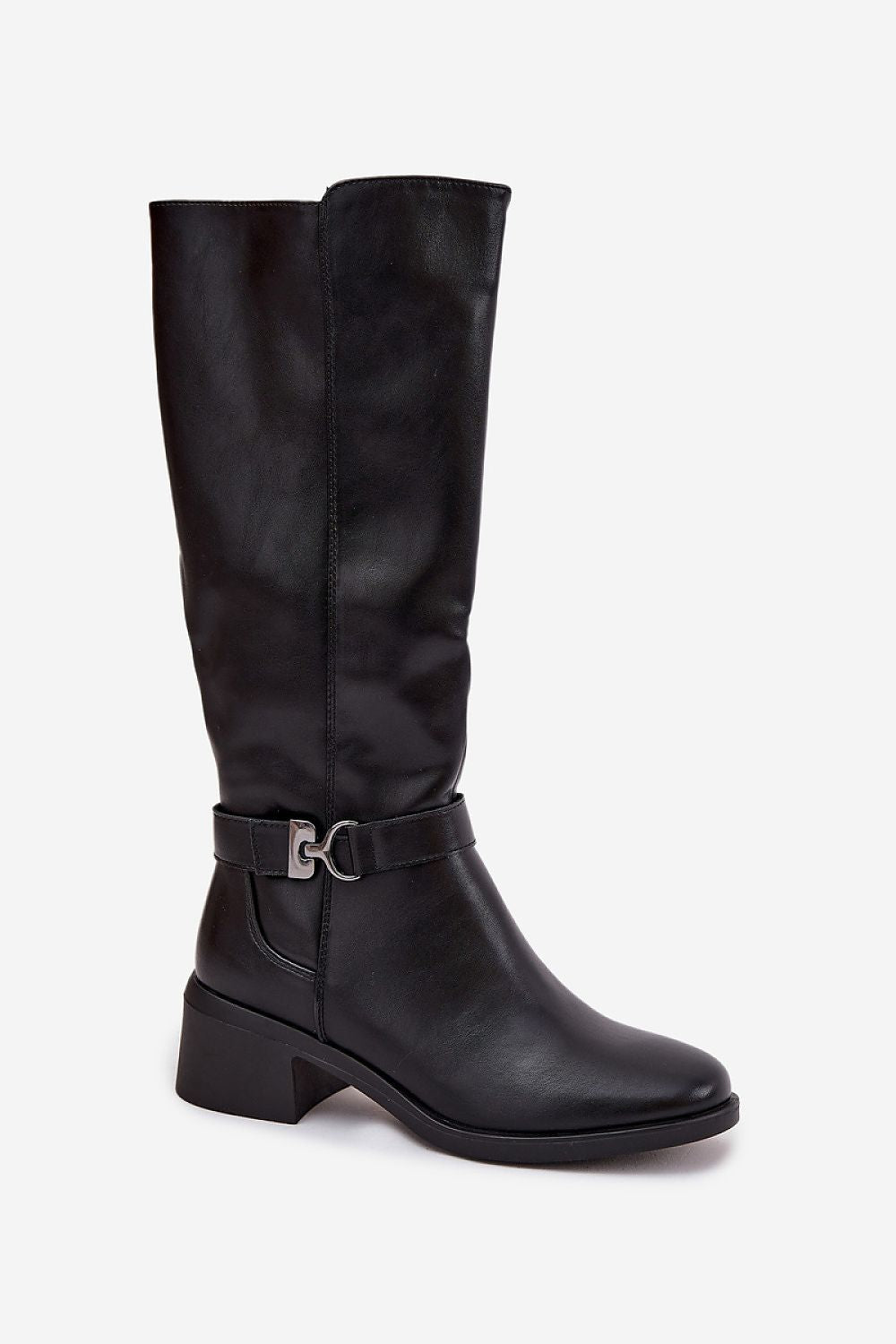 Stylish Women's Sergio Leone Heel Boots, featuring a stable block heel and comfortable lining, ideal for colder days and versatile outfits.