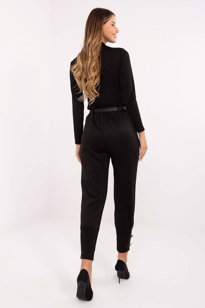 Chic women's casual sweatpants in a refined design, made from viscose and polyester for comfort and elegance, available from Factory Price.