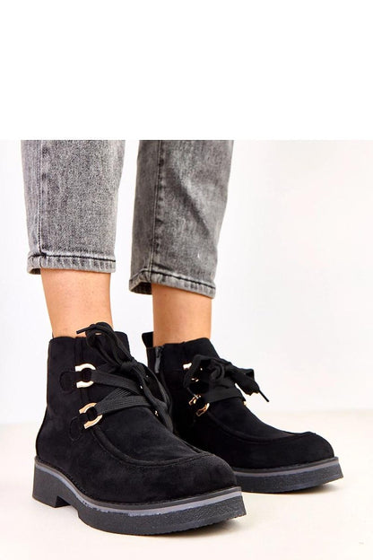 Solea Women's Stylish Ankle Boots in luxurious soft faux suede, showcasing a 12 cm shaft and chic 4 cm heel, ideal for elevating seasonal outfits.