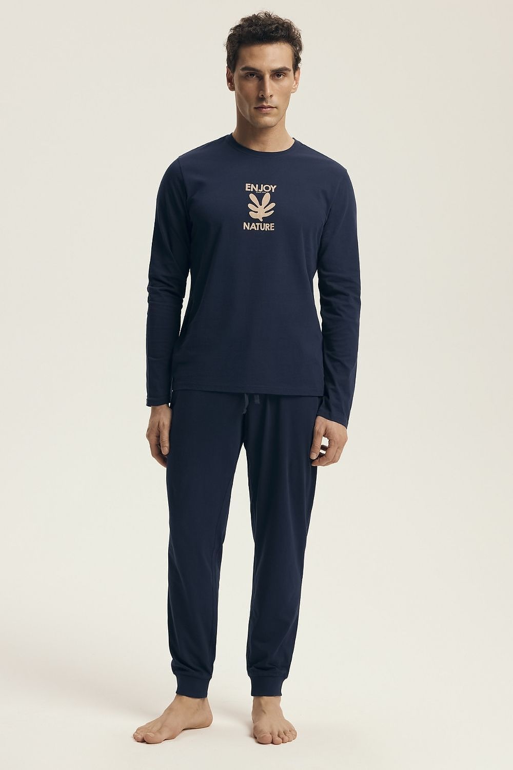 Luxury Henderson Men's Pyjamas Set featuring stylish prints, crafted from 100% cotton for comfortable sleepwear in sizes M-XXL.