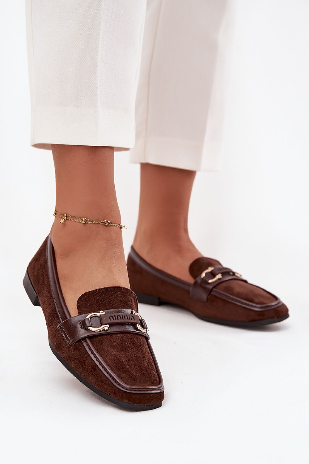 Elegant women's loafers in eco-leather by Step in Style, showcasing a chic design perfect for both casual and formal occasions.