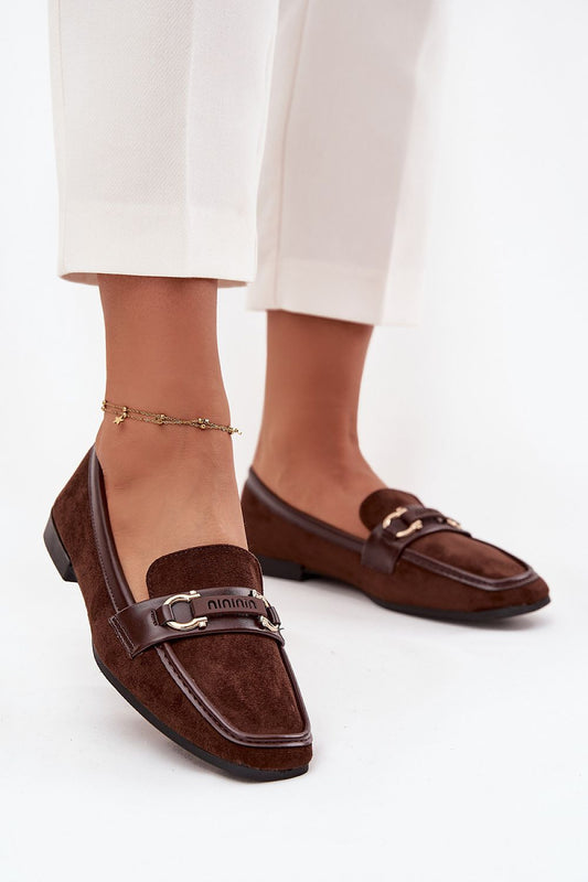 Elegant women's loafers in eco-leather by Step in Style, showcasing a chic design perfect for both casual and formal occasions.