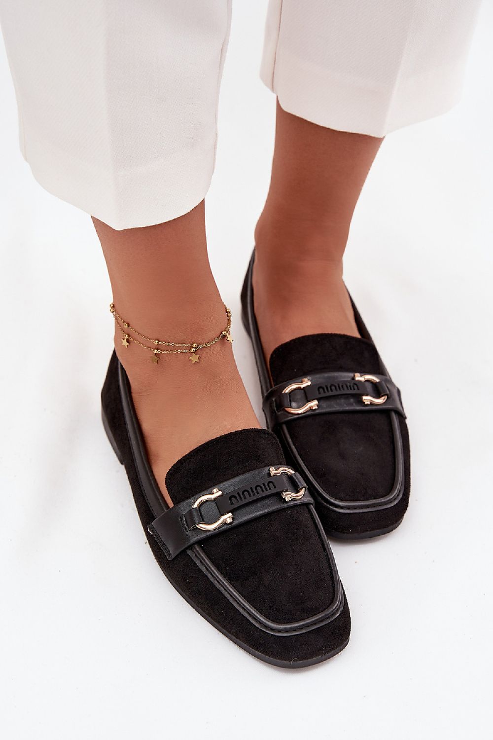 Stylish women's loafers from Step in Style in EU sizes 36-41, designed for elegance and comfort with a classic rounded toe and breathable eco-leather insole.