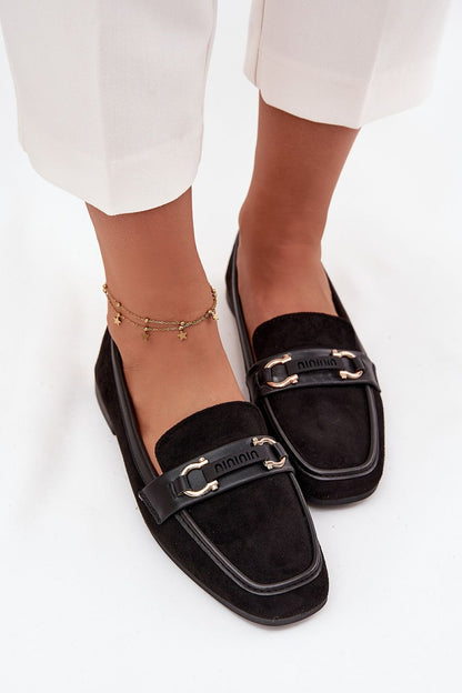 Stylish women's loafers from Step in Style in EU sizes 36-41, designed for elegance and comfort with a classic rounded toe and breathable eco-leather insole.