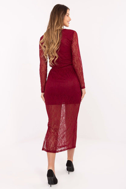 Stylish Rue Paris lace skirt featuring an openwork pattern and comfortable elastic waist, exemplifying luxury fashion for everyday elegance.