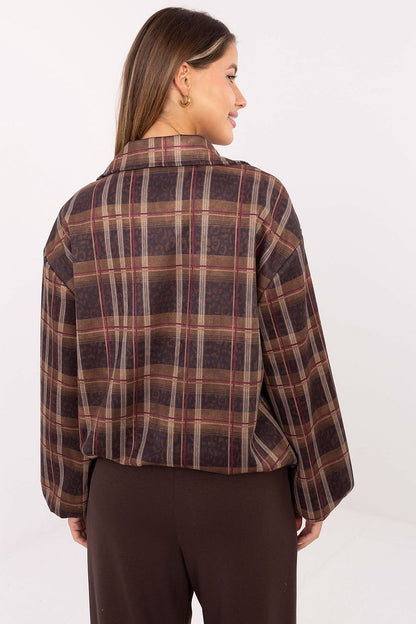 Chic lifestyle image of a woman wearing the Rue Paris casual jacket, epitomising trendy elegance and comfort for everyday outfits.