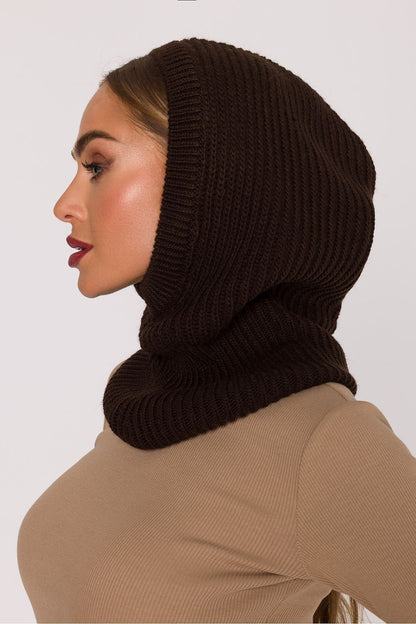 Luxury fitted balaclava by Moe, crafted from a soft acrylic blend for ultimate warmth and comfort, designed to protect against cold while ensuring a perfect fit.