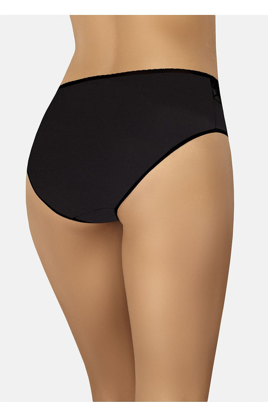 Luxury high-waisted cotton panties with floral lace by Teyli, showcasing exquisite craftsmanship and comfort.