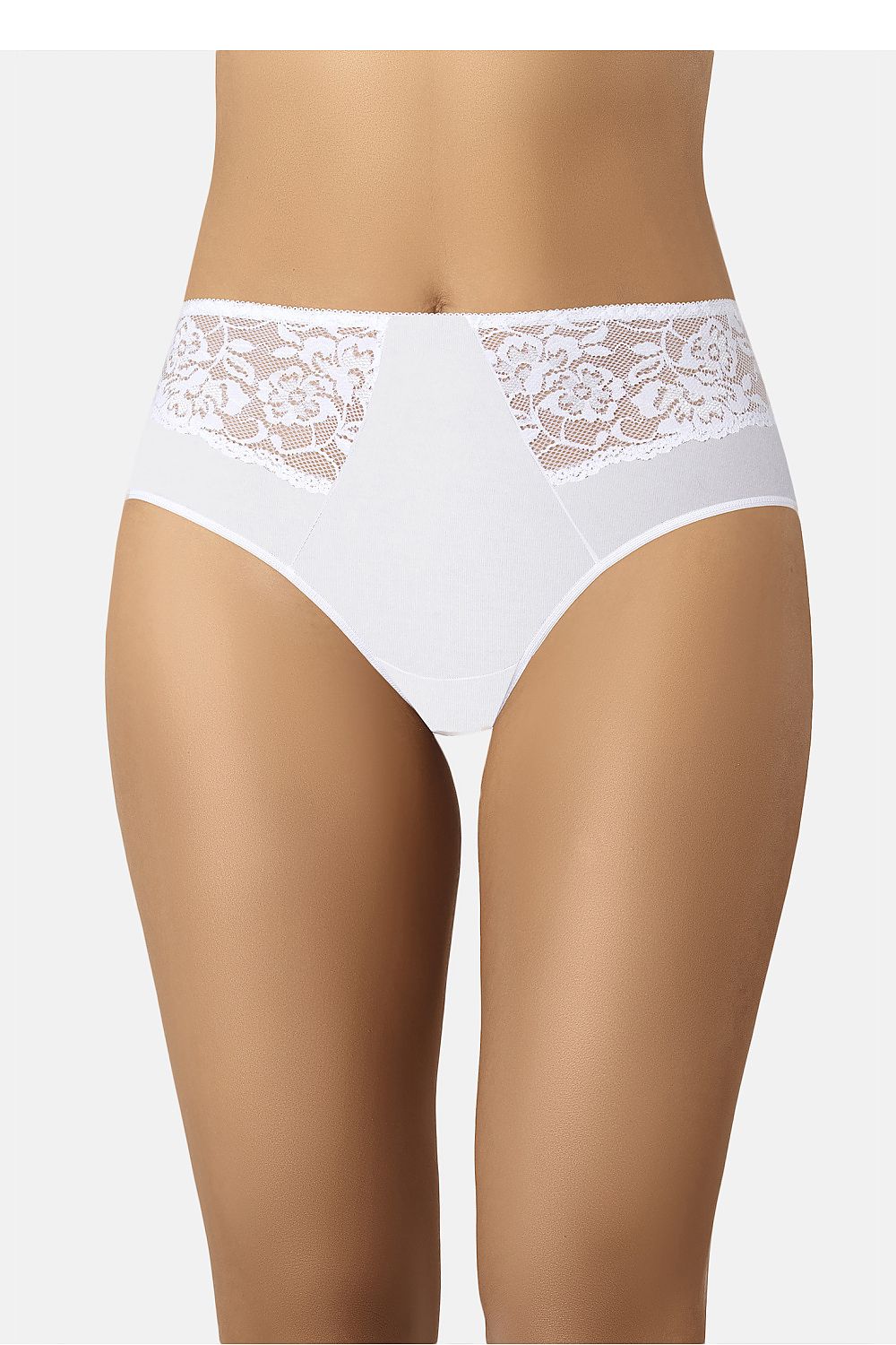 Elegant black cotton and lace high-waisted panties by Teyli, designed for ultimate comfort and style.