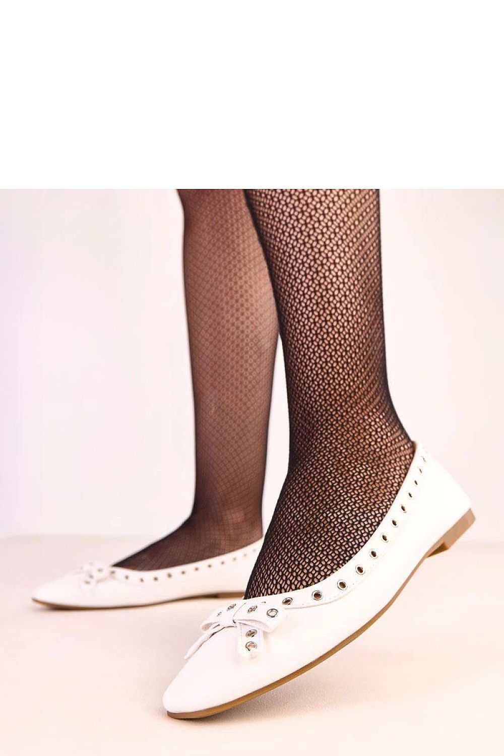 Elegant faux leather ballet flats with square toe and decorative bow by Solea, showcasing a stylish design perfect for both casual and elegant outfits.