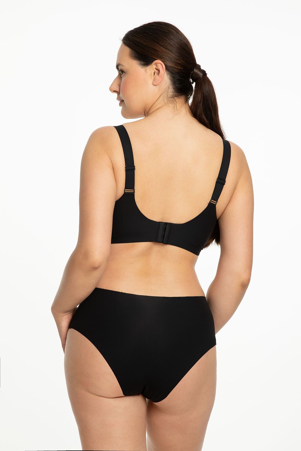 Elegant minimalism showcased in the Julimex Soft Comfort Bra designed for everyday wear and comfort.