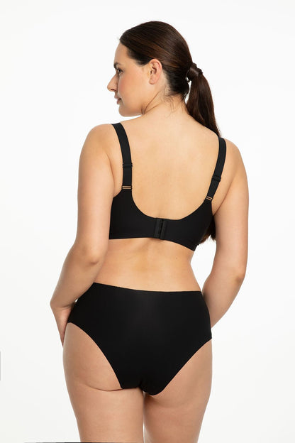 Elegant minimalism showcased in the Julimex Soft Comfort Bra designed for everyday wear and comfort.