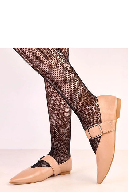 Stylish eco-leather ballerina flats for women by Solea, showcasing a sophisticated design and pointed toe for a flattering fit.