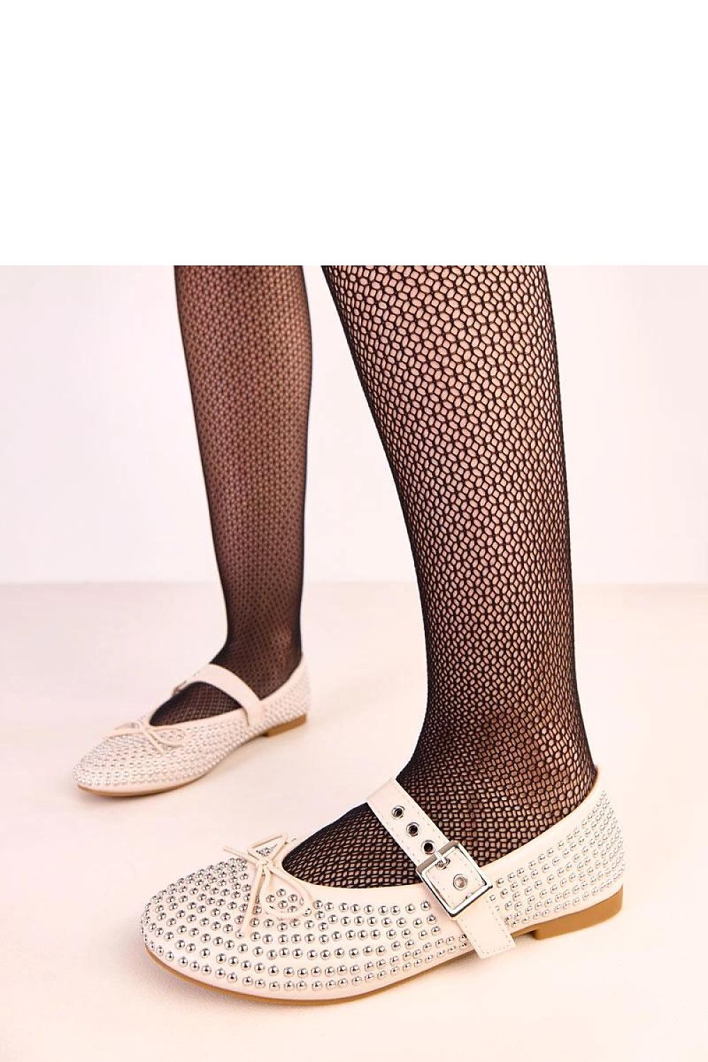 Stylish Solea Eco-Leather Ballet Flats displayed on a marble surface, emphasising their eco-friendly luxury and timeless design.