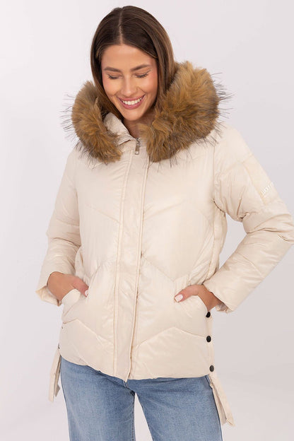 Versatile MBM women's down jacket available in multiple sizes, designed for elegance and warmth in chilly seasons.