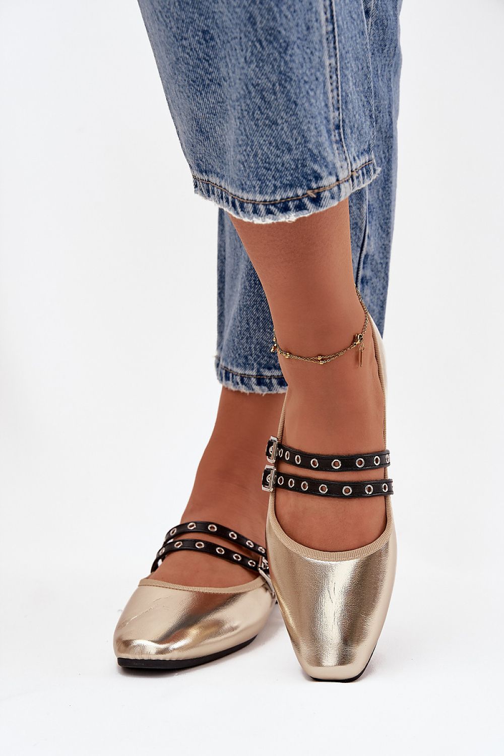 Versatile Luxury Eco Leather Women's Ballerina Flats from Step in Style, ideal for casual and elegant outfits, available in EU sizes 36-41.