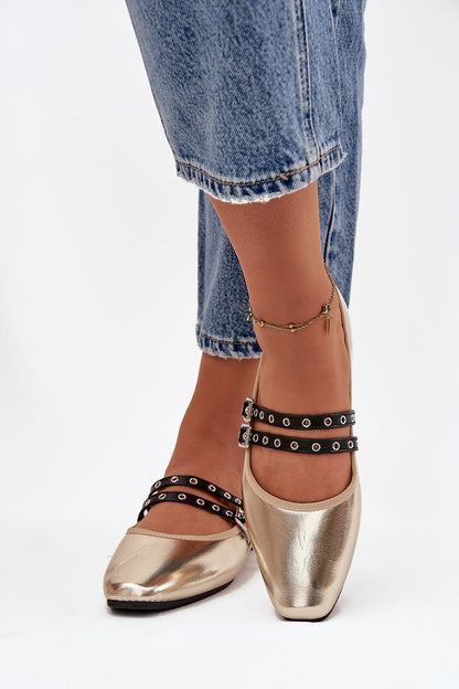 Versatile Luxury Eco Leather Women's Ballerina Flats from Step in Style, ideal for casual and elegant outfits, available in EU sizes 36-41.