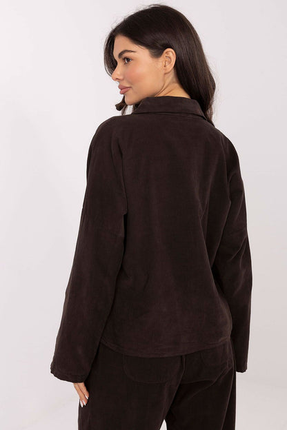 Italy Moda luxury women's shirt in EU size 0, designed for versatility, ideal for pairing with jeans or high-waisted trousers.