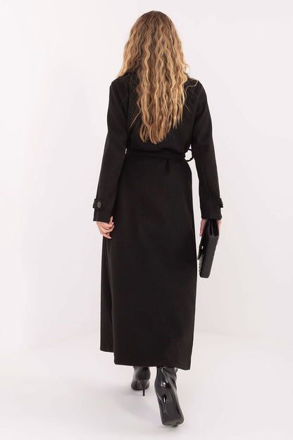 Luxury double-breasted women's coat in EU size 0 by Factory Price, perfect for autumn and winter styling.