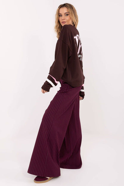 Chic long sleeve sweatshirt for women, designed for comfort and trend, with unique character details by Factory Price.