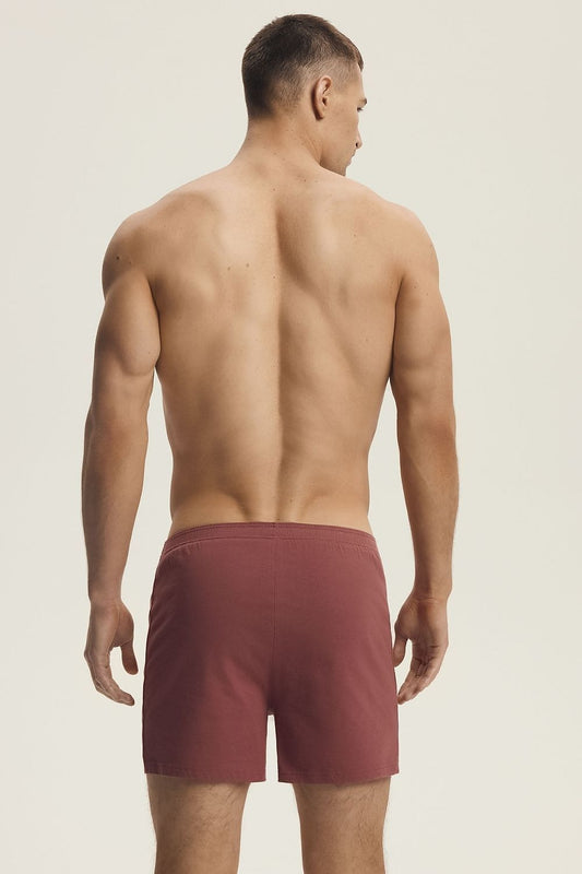 Elegant Henderson Men's Cotton Boxers showcasing a minimalist design, offering exceptional comfort and freedom of movement for the discerning gentleman.